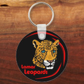 Lamar Leopard Sleutelhanger (Voorkant)