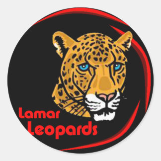 Lamar Leopards Stickers - Klein