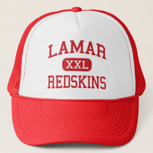 Lamar - Redskins - High School - Houston Texas Trucker Pet