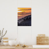 Lamar Valley Sunset Poster (Keuken)