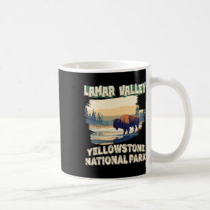 Lamar Valley Yellowstone National Park Bizon Wande Koffiemok