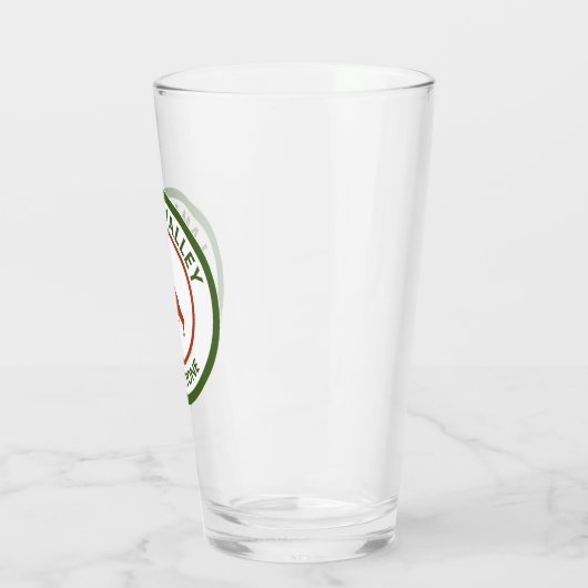 Lamar Valley Yellowstone Wolf Glas (Links)