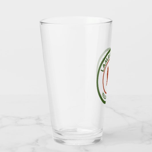 Lamar Valley Yellowstone Wolf Glas (Rechts)