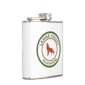 Lamar Valley Yellowstone Wolf Heupfles (Rechts)