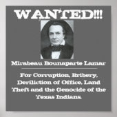 Lamar Wanted Poster (Voorkant)