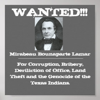 Lamar Wanted Poster