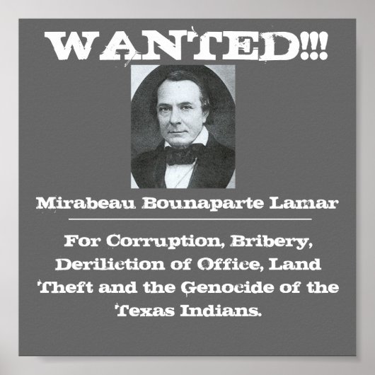 Lamar Wanted Poster (Voorkant)
