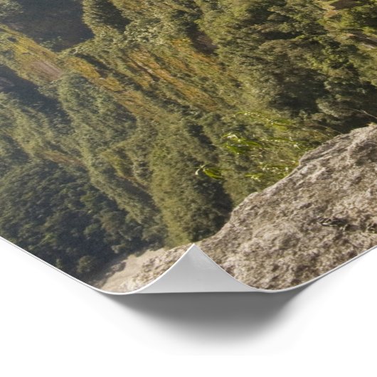 Lamas en een overblik op Machu Picchu, Poster (Hoek)