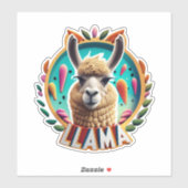 Lama's en Lachen Versier met Llama Stickers (Vel)