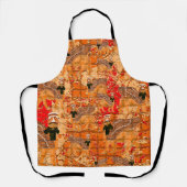 Lamassu-Cartoon Schort (Voorkant)