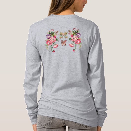 Lamassu Garden Basic Long-hoes T-Shirt (Achterkant)