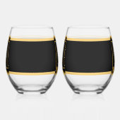 Lamassu Gold Drinkware Set Wijnglas Zonder Voet (Links)