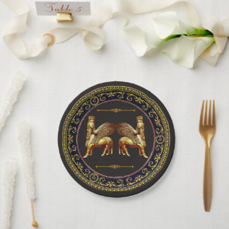 Lamassu Goud Papier Bord