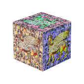 Lamassu Kunstwerk Foto Cube Kubus (Achter hoekig)
