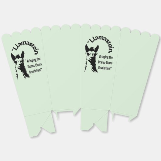 lamastein-lama bedankdoosjes (Ongevouwen)