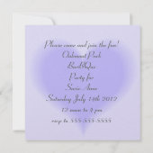 Lamb and Clouds verjaardagsuitnodiging voor kinder Kaart (Achterkant)