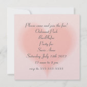 Lamb and Clouds verjaardagsuitnodiging voor kinder Kaart (Achterkant)