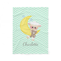 Lamb and Crescent Moon Nursery