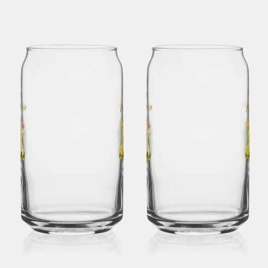 Lamb and Duck Soda Glass Blikvorm Glas (Rechts)
