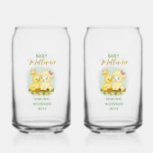 Lamb and Duck Soda Glass Blikvorm Glas (Achterkant)