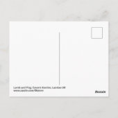 Lamb and Flag, Covent Garden, Londen Verenigd Koni Briefkaart (Achterkant)