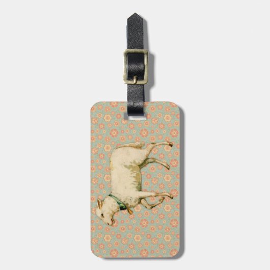  Lamb Art Bagagelabel (Voorkant verticaal)