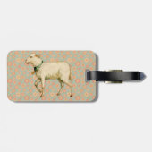 Lamb Art Bagagelabel (Achterkant horizontaal)