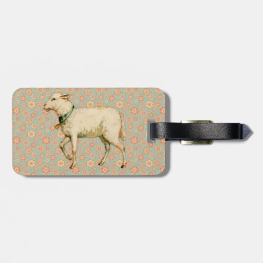  Lamb Art Bagagelabel (Achterkant horizontaal)