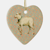  Lamb Art Keramisch Ornament (Rechts)