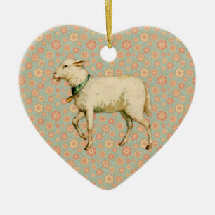  Lamb Art Keramisch Ornament