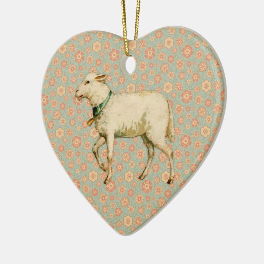  Lamb Art Keramisch Ornament (Links)