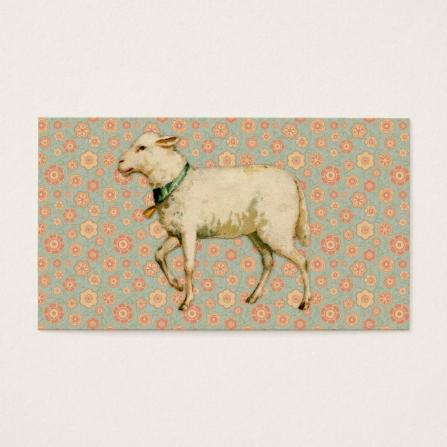  Lamb Art Visitekaartjes (Voorkant)