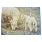 Lamb Baby Animals Sheep Groot Cadeauzakje (Voorkant)