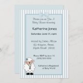 Lamb Baby Douche Uitnodigingen (Voorkant / Achterkant)