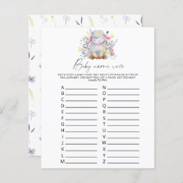 Lamb - Baby naam race spel