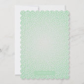 Lamb Baby shower Uitnodiging (Achterkant)