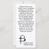 "Lamb"-Bladwijzer (Achterkant)