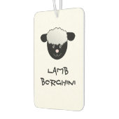 Lamb Borghini grappig Sheep Pun Luchtverfrisser (Links)