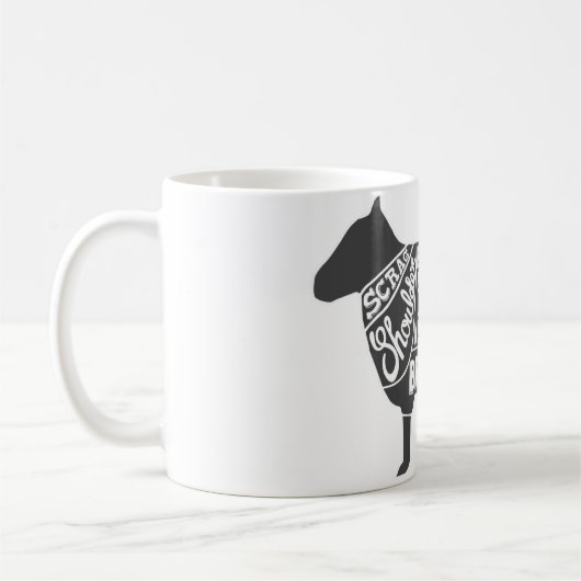 Lamb Butcher Grafiek Koffiemok (Links)