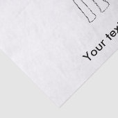 Lamb-cartoon Tissuepapier (Detail)