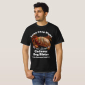 Lamb Chop Night Cadaver Hond Bistro Patterson Pub T-shirt (Voorkant volledig)