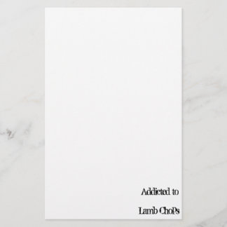 Lamb Chops Briefpapier