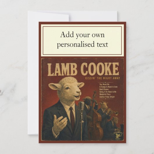 Lamb Cooke Album: een Parodie (Voorkant)