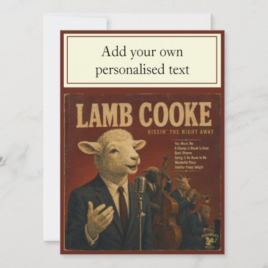 Lamb Cooke Album: een parodie (Voorkant)