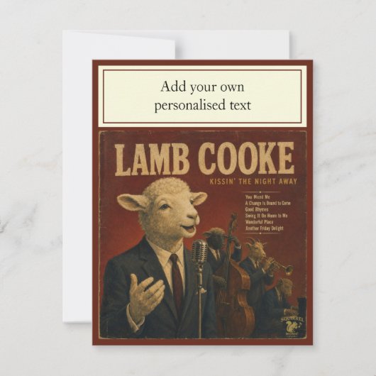Lamb Cooke Album: een Parodie (Voorkant)