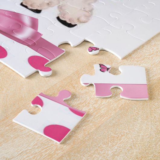 Lamb Decoratief Jigzaag Puzzle Legpuzzel (Zijkant)