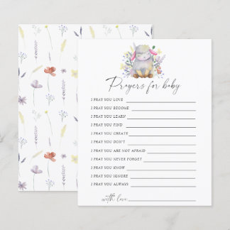 Lamb - Feestspel | Gebed voor baby spel