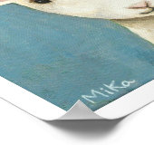 Lamb Flowers Nursery Art Print Sheep Nursery Decor (Hoek)