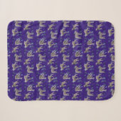 Lamb Frenzy Sherpa Dekbed (Paars) Deken (Voorkant (horizontaal))