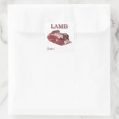 Lamb gemakkelijk vinden label (Tas)